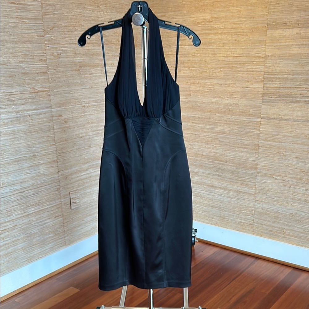 David Meister Halter Dress